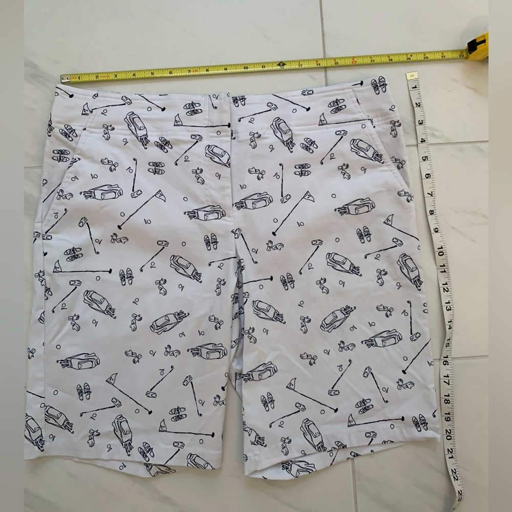 Izod Golf Stretch Chino Graphic Active Performance Shorts NWT - Picture 12 of 13